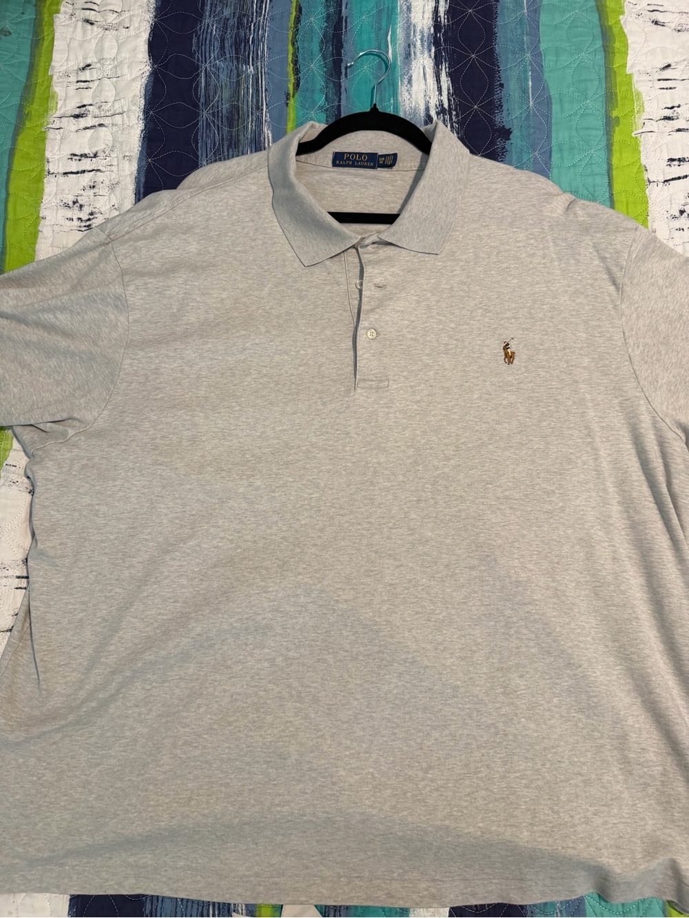 Gray Ralph Lauren Polo